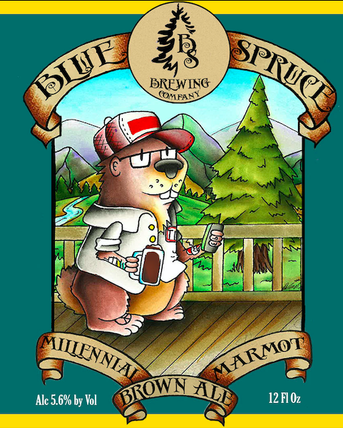 Миллениал Мармот Браун Эль