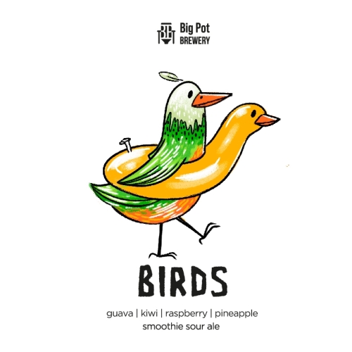 БЁРДС Гуава и Киви и Малина и Ананас