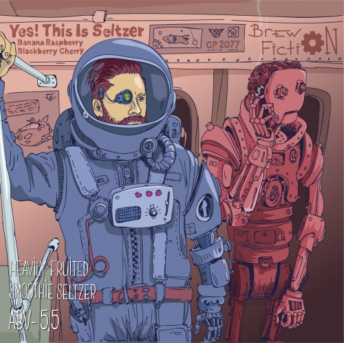 Йес! Зис Из Селтцер Банана Распберри Блэкберри Черри