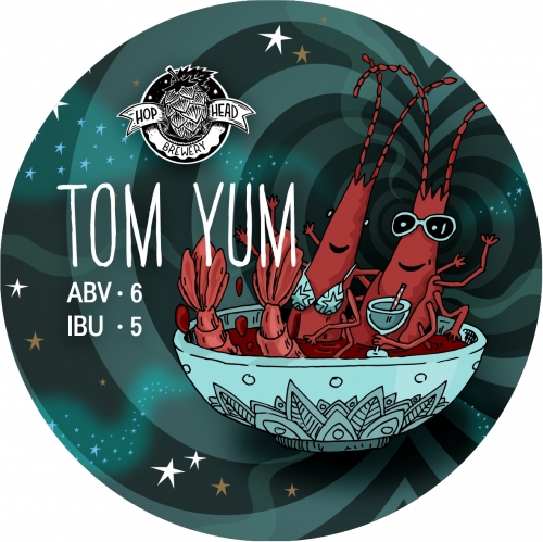 Том Ям с креветками