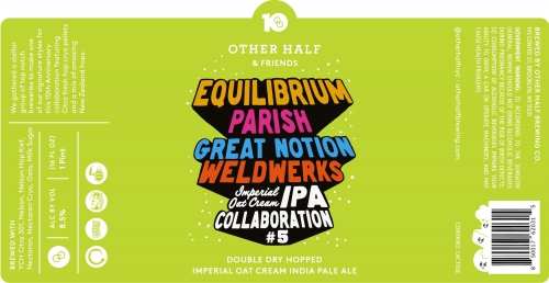 10-я Годовщина Коллаборация #5 Империал Оут Крим ИПА