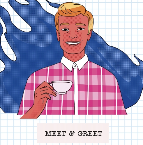 Мит энд Грит (Блэк Ти Х Распберри)