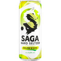 Сага Хард Сельцер Мелон энд Лайм