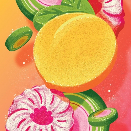 Гуава Пич Хибискус Тарт