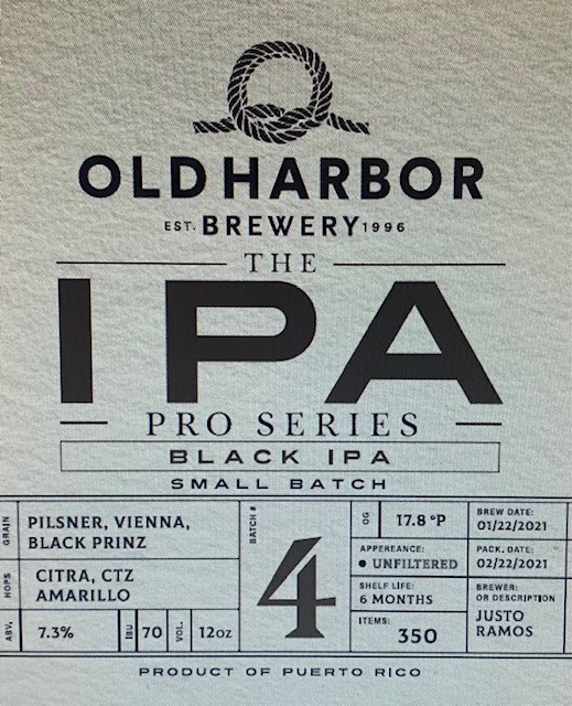 ИПА Про Сериес #4 - Блэк ИПА