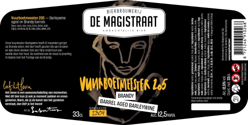 Вуурбоетмеестер 205 – Бренди Баррел Эйджд Барливайн