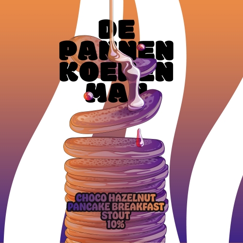 Де Панненкукенман - Чоко Хейзелнат Панкейк Брекфаст Стаут