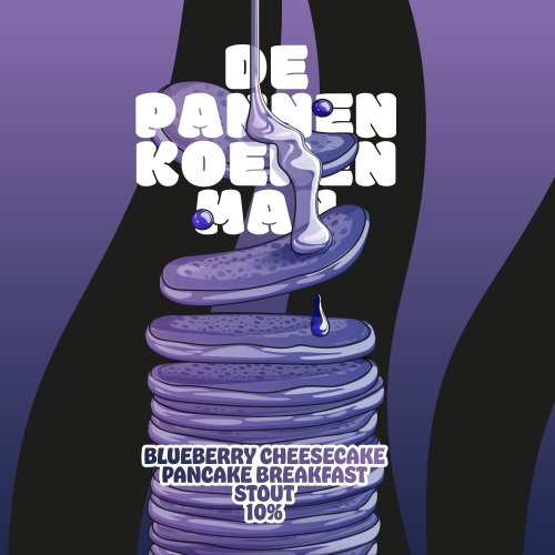 Де Панненкукенман - Блюберри Чизкейк Панкейк