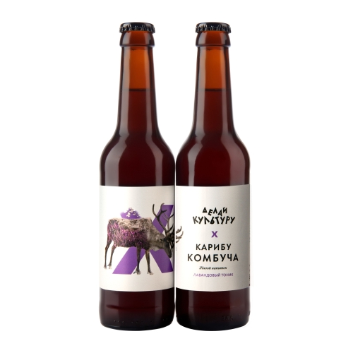 Карибу Комбуча Лавандовый Комбуча-Тоник