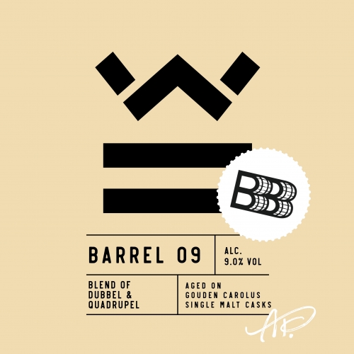 Баррел 09 Бленд оф Дюббель энд Квадруппел Эйджд он Гоуден Каролус Оук Эйджд Каскс