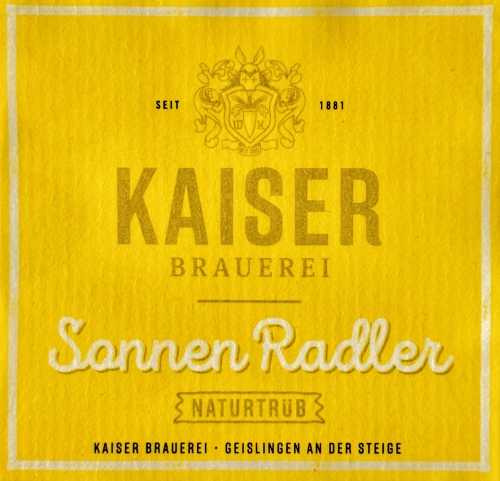 Зоннен Радлер натуртрюб