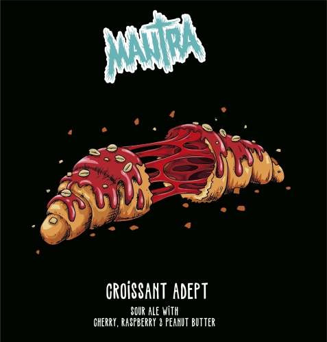 Круассан Адепт: Черри, Распбери энд Пинат Баттер