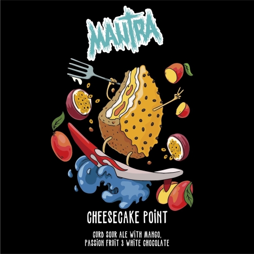 Чизкейк Пойнт: Манго, Пэшн Фрут энд Уайт Чоколат