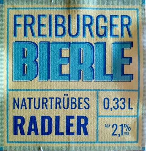 Фрайбургер Биерле Натуртрюбес Радлер