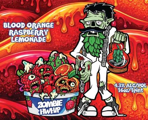 Зомби ЭйчВип: Блад Оранж Распберри Лемонад