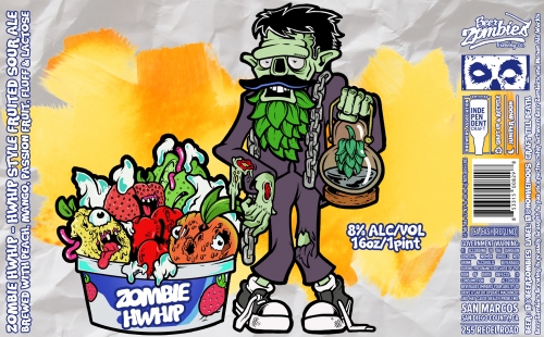 Зомби Хвип: Персик, Манго, Маракуйя