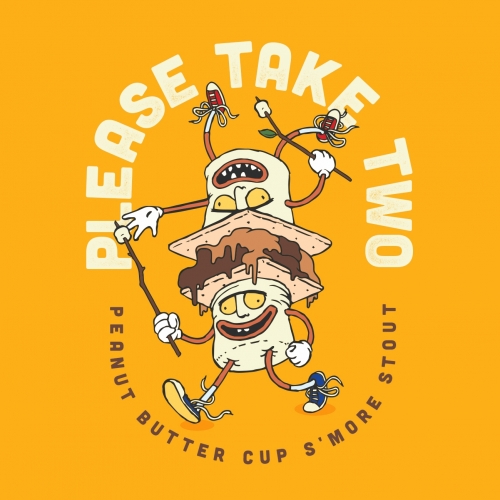 Плиз Тейк Ту (Империал Шоколад Пинад Батер Кап Смор Стаут)