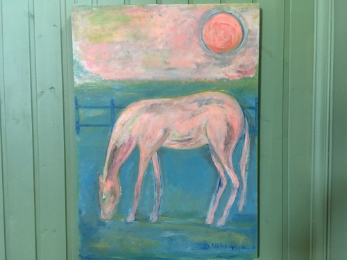 Розовая Лошадь