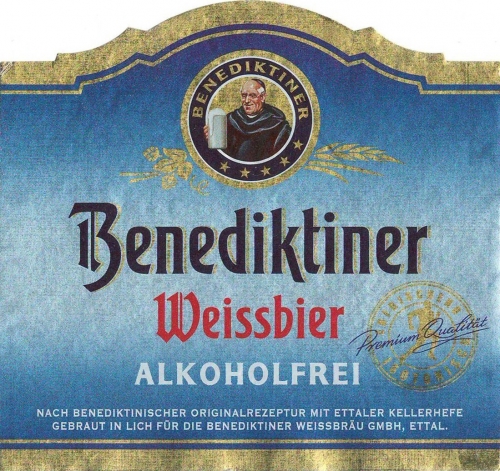 Бенедиктинер Вайсбир Алкогольфрай