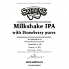 Милкшейк ИПА Виз Строберри Пюре