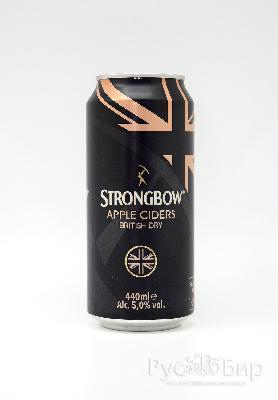 сидр стронгбоу яблочный / cider strongbow apple ж/б (0,44 л.)
