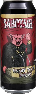 саботаж ноу йор энеми / sabotage know your enemy ж/б (0,5 л.)