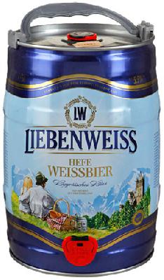 либенвайс хефе-вайсбир / liebenweiss hefe weissbier ж/б (5 л.)