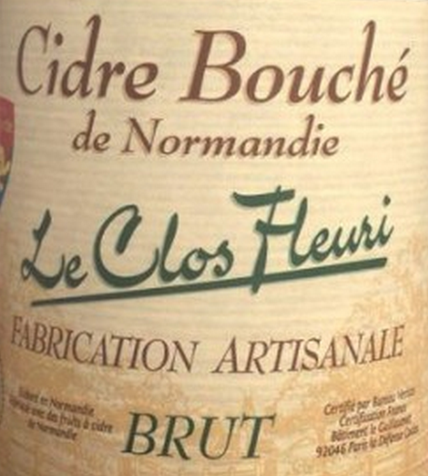 Ле Клос Флери Сидр Бушэ Брют