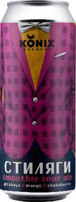 коникс стиляги манго черноплодка питахайя / konix hipsters mango chokeberry pitahaya ж/б (0,45 л.)