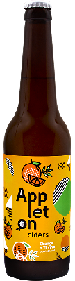 сидр эпплтон апельсин + тимьян / cider appleton orange + thyme (0,5 л.)