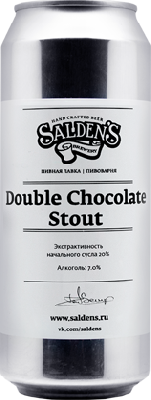 салденс дабл чоколат стаут / salden's double chocolate stout ж/б (0,5 л.)