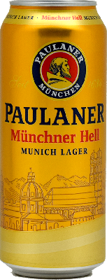 пауланер оригинальное мюнхенское хель / paulaner original munchner hell ж/б (0,5 л.)