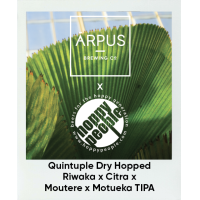 Арпус Х Хоппи Пипл Квинтапл Драй Хоппед Ривака Х Цитра Х Моутере Х Мотеука Триппель ИПА
