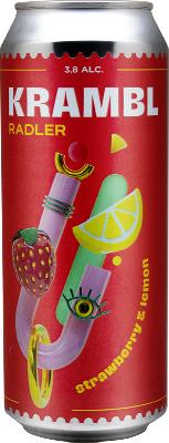 брюлок крамбл строуберри лемон / brewlok krambl strawberry lemon ж/б (0,5 л.)