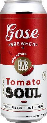 брюмен томато соул спайси / brewmen tomato soul spicy ж/б (0,5 л.)