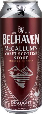 белхевен маккаламс стаут / belhaven mccallum's stout ж/б (0,44 л.)