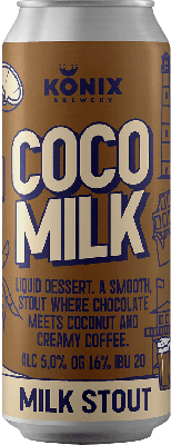 Коникс Коко Милк / Konix Coco Milk ж/б (0,45 л.) ЧЗ