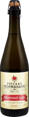 сидр русская нормандия сухой / cider russkaya normandiya dry (0,75 л.)