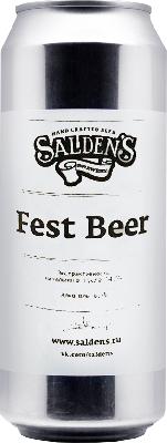 салденс фест бир лагер / salden's fest beer lager ж/б (0,5 л.)