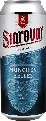 старовар мюнхенский хеллес / starovar münchen helles ж/б (0,5 л.)
