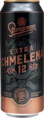 старопрамен экстра хмелена 12 / staropramen extra сhmelená 12 ж/б (0,5 л.)