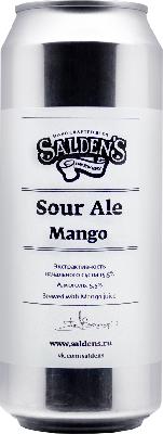 салденс сауэр эль манго / salden's sour ale mango ж/б (0,5 л.)