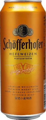 шофферхофер хефевайцен / schöfferhofer hefeweizen ж/б (0,5 л.)