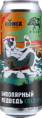 коникс биполярный медведь / konix bipolyarnyj medved ж/б (0,45 л.)
