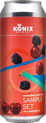коникс сэмпл сэт вишня & ежевика / konix sample set cherry & blackberry ж/б (0,5 л.)