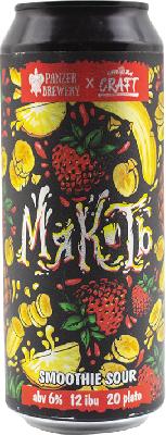 панзер мякоть банан, клубника, ананас / panzer myakot` ж/б (0,5 л.)