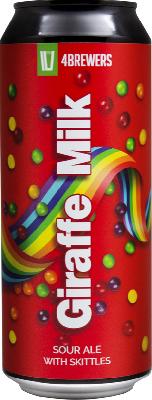 четыре пивовара жираф милк / 4 brewers giraffe milk ж/б (0,5 л.)