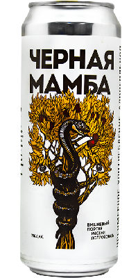 коникс черная мамба / konix black mamba ж/б (0,45 л.)
