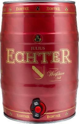 вюрцбургер хофброй юлиус эхтер вайсбир хель / wurzburger hofbrau julius echter weissbier (5 л.)