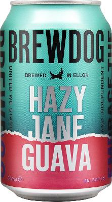 брюдог хэйзи джейн гуава / brewdog hazy jane guava ж/б (0,33 л.)